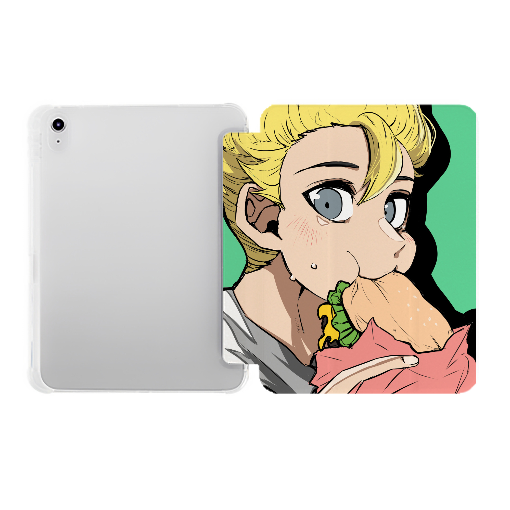 （画像用） 東京リベンジャーズ Tokyo Revengers IPad ケース ペン収納付き 三つ折りスタンド PUレザー×シリコン 対応機種9.5/10.5/10.9インチ
